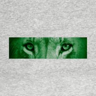 Lion eyes (Green) T-Shirt